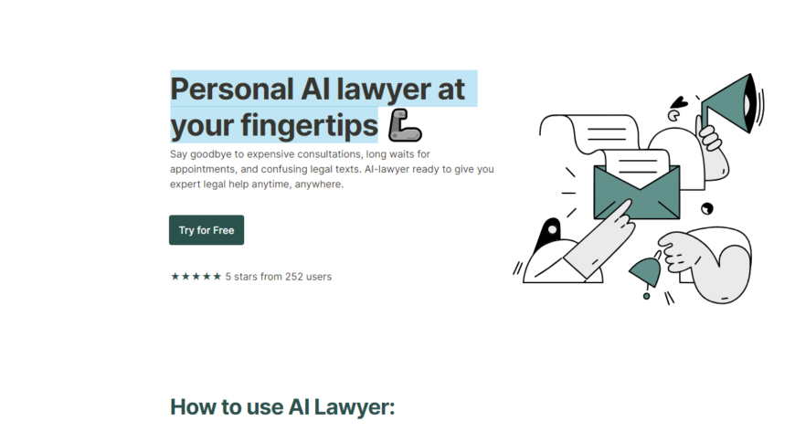 Personal AI lawyer at your fingertips