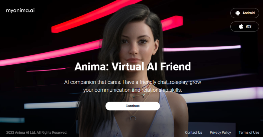 Virtual AI friend