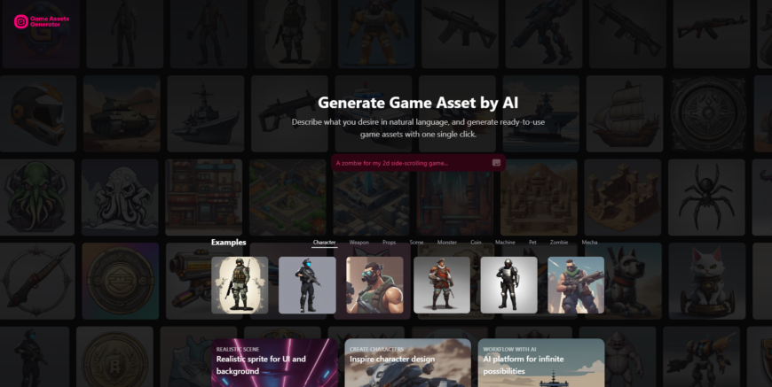 Generate Game Asset by AI