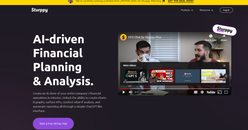 AI-driven Financial Planning & Analysis.