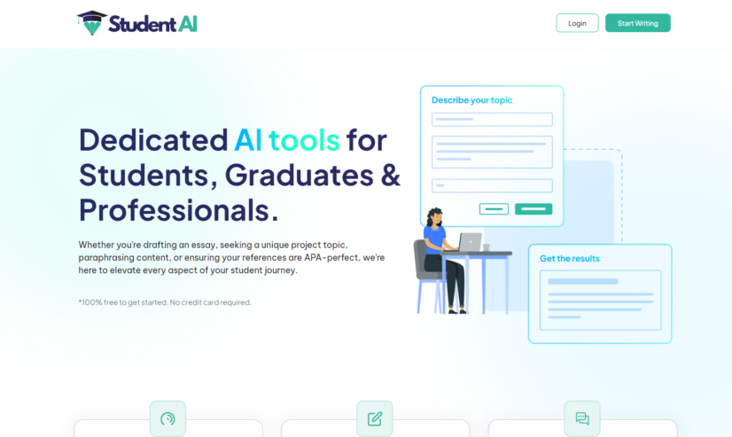 Dedicated AI tools for Students, Graduates & Professionals