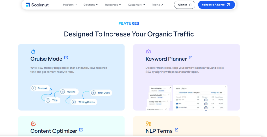 Your AI Co-pilot that powers entire SEO content lifecycle