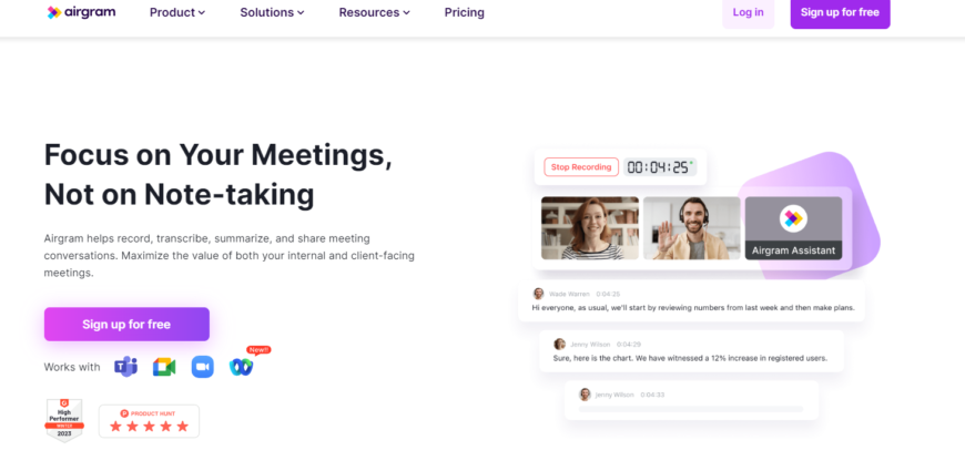 AI meeting minutes tool